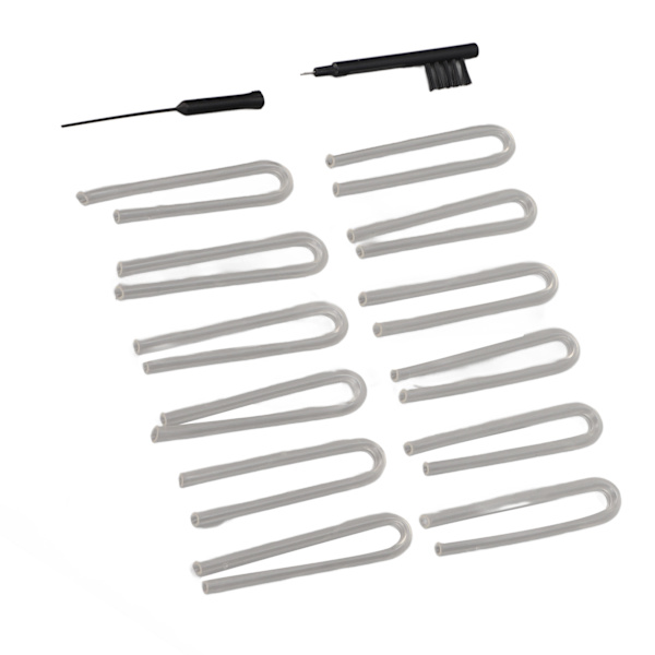 Hörförstärkare BTE-rörmodell PVC U-formad hörförstärkare slangersättning transparent