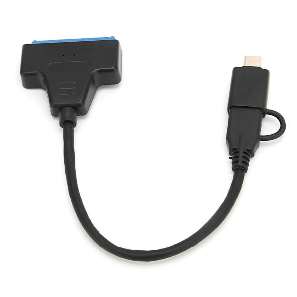 USB3.0 SATA -sovitin TypeC USB3.0 - SATA 7 15-nastainen helppokäyttöinen kaapeli ulkoisille 2,5 tuuman kiintolevyille tukee OTG:tä