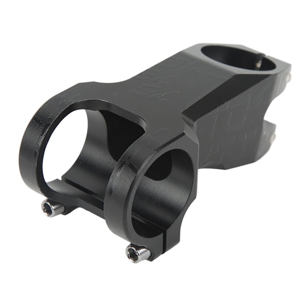 Cykelstam Minus 17 Grader Svart ihålig design CNC-process Glansigt utseende Utbytbar Mountainbike Styrstam Riser 60mm