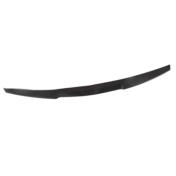 Hiilikuitu tyylinen kumi takaspoileri huuli siipi yleinen auton muokkaus 121cmx7.5cm