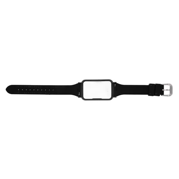 Urrem med etui, erstatningssilikone-armbånd, urtilbehør til Oppo Free Black