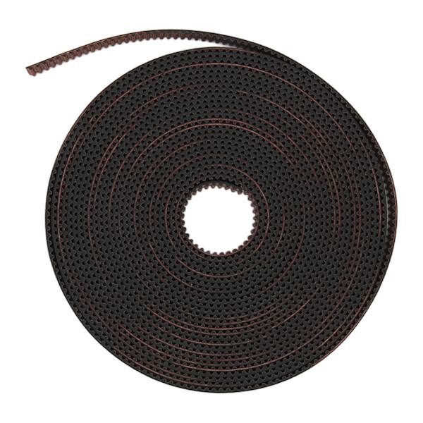 3D-skrivarbälte 9 mm brett 9RF gummitandat glasfiber stabilt lågbrus 2GT-bälte för Ender3 CR10 Anet 5 meter / 16,4 fot
