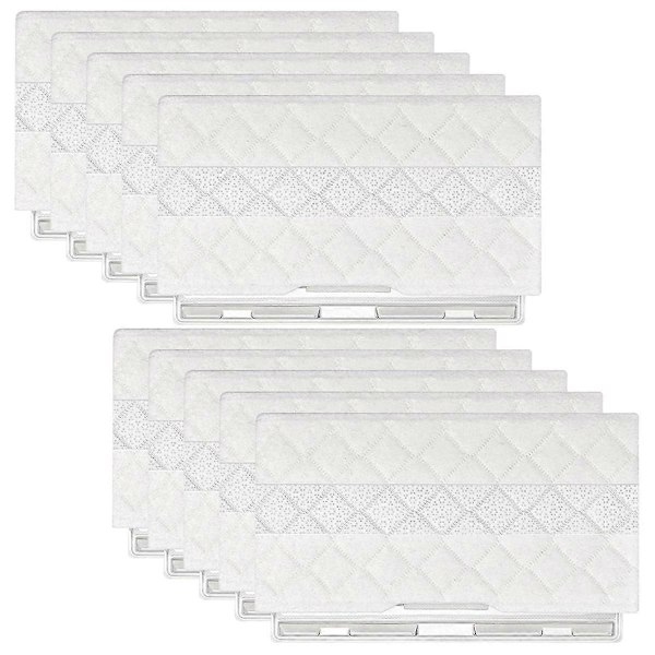 10 st MOP-dynor för Shark Vacmop Pro VM252 VM250 VM200 VC205 VM250