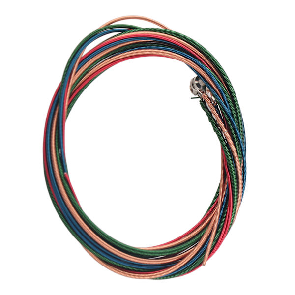 1,16 mm, 1,44 mm, 2,0 mm, 2,54 mm (.046-.100) 4-kielinen värikäs sähköinen bassokielisoitin