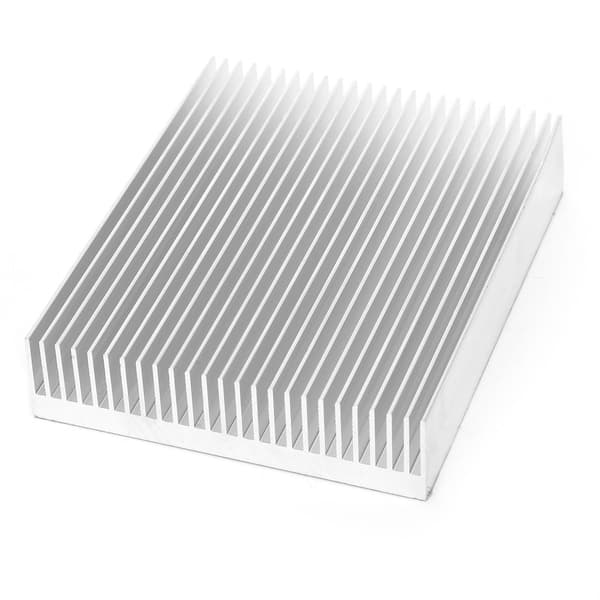 Køleplade Kølerfinne Aluminium Termisk Ledende Klæbende Kølemodul Radiatorplade