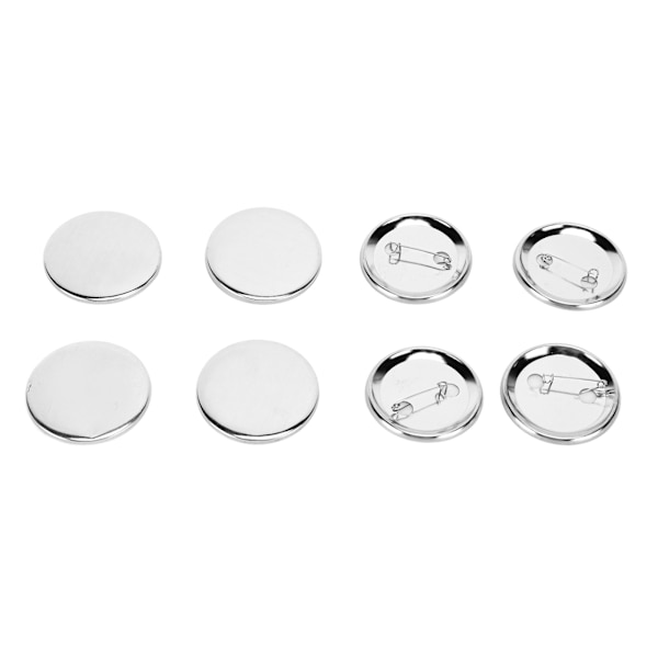 Badge baksida 50mm Mer hållbar korrosionsbeständighet Plåt plast DIY badge material