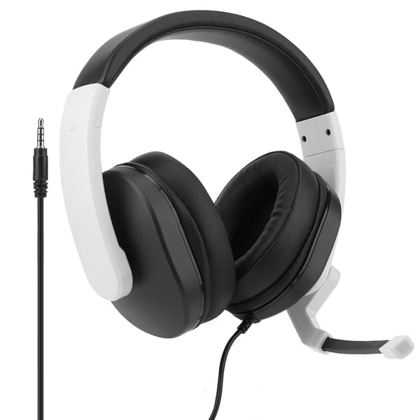Kablet Gaming Headset Hudvenlig Støjreduktion Åndbar Over Ear Gaming Headset med mikrofon til PS5 til Switch til ONE