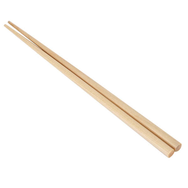 Återanvändbara träpinnar Bärbara porslin Set Köksredskap för att äta med låda (White Wax Chopstick Box Ätpinnar)