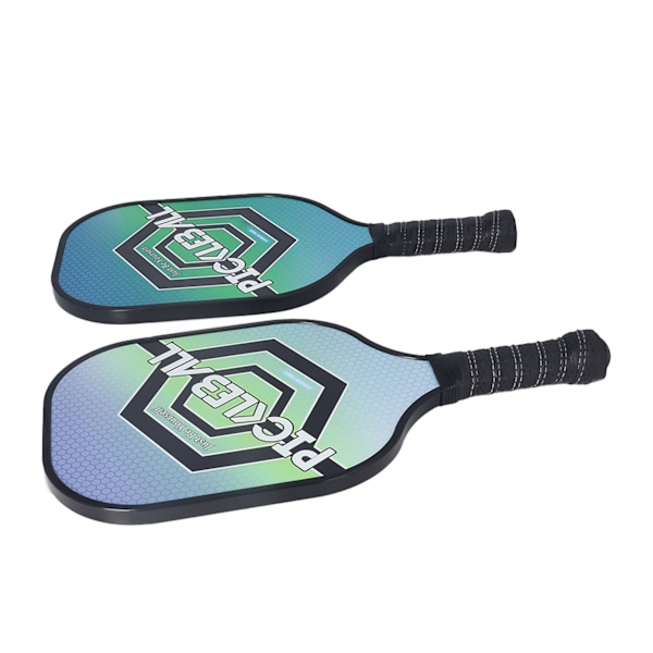 LEIJIAER Pickleball-set i kolfiber med 2 racketar och 4 bollar för inomhus- och utomhusträning