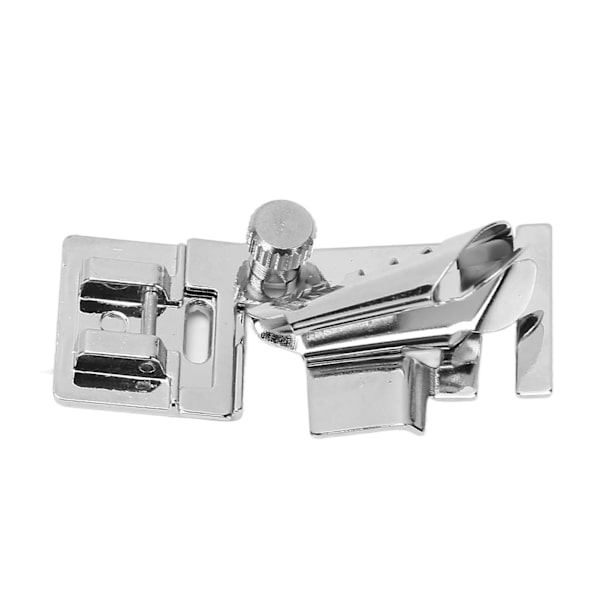 Snap On Bias Tape Fod Justerbar Q235 stål lavt skaft Bias Binder trykfod til tynde stoffer
