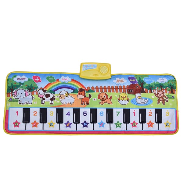 Børns musikmåtte interessant skridsikker stabil foldbar keyboard danselegetøj til børn