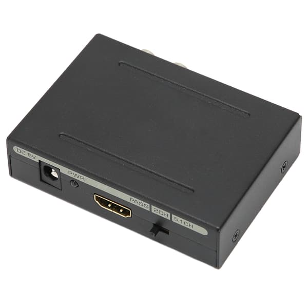 HD Multimedia Interface til RCA-konverter 1080P Stereo 225MHz 3 tilstande konverter splitter til IOS TV