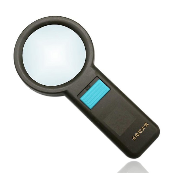 6X LED Belyst Asfærisk Forstørrelsesglas med Én Linsediameter