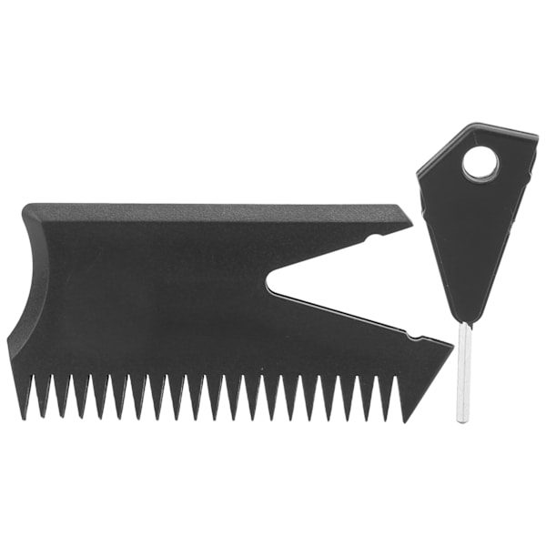 Surfboard Wax Comb SUP Surfboard Wax Ta bort kam med fennyckel för surfingbrädor