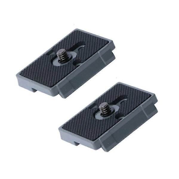 Snabbkopplingsplatta 1/4\" Skruv Passar Bogen 3157N Manfrotto 200PL-14 323 RC2 3030 (2-pack)