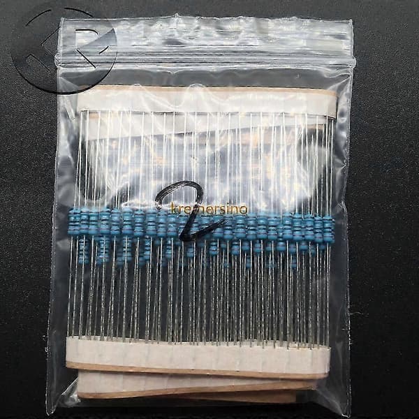 Modstandssæt til reparation af bilairbags 2ohm 2.2ohm 2.4ohm 2.7ohm 3.0ohm 3.3ohm 600 stykker modstande 2.7ohm Resistor x100