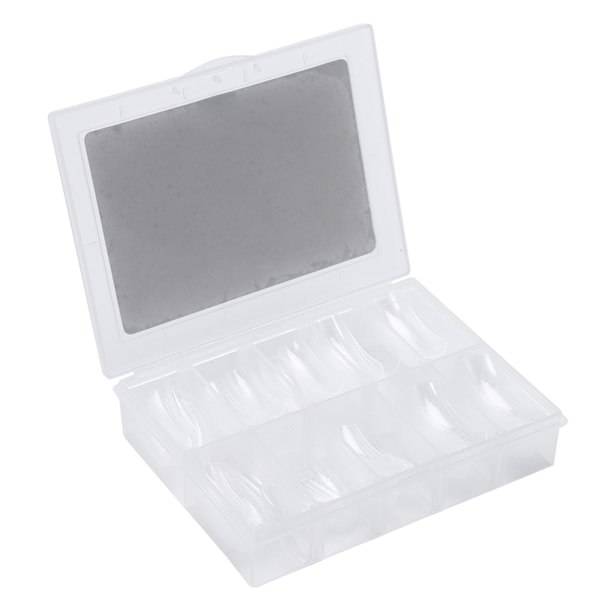 120 st Dual System Form Extension Falska Nagelspetsar Nagelkonst Spetsar UV Gel DIY 12 Storlekar med Linjer