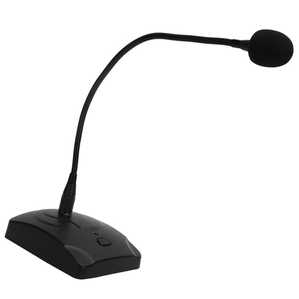 Trådbunden konferensmikrofon med 5m XLR-kabel, svanhalsmikrofon för dator