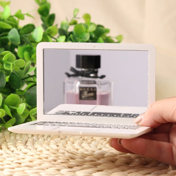 Mini Pocket Laptop Speil Datamaskin Glass Mirror Hjem Notebook Mirror