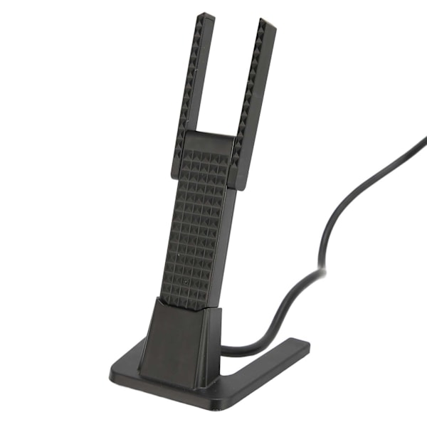 Dual Band WiFi-kort 2.4GHz 5.8GHz 2dBi 600Mbps Hurtig transmission USB trådløst kort med 2 antenner til telefoncomputere