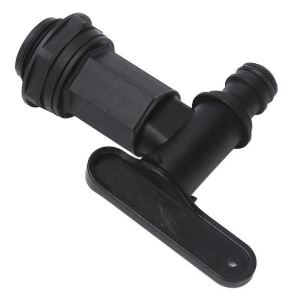 IBC Tote Tank Adapter Dyse Afløbsslange Hane Stik Fitting Del Tilbehør Plastik Gevindforbindelse