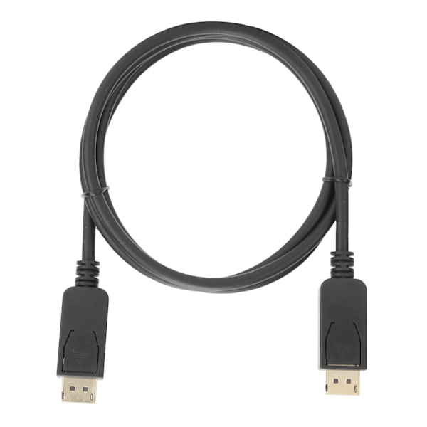 DP til DP-kabel Svart ABS-material Versjon 1.2 for dataskjermkonverter 4k 60hz 5 meter