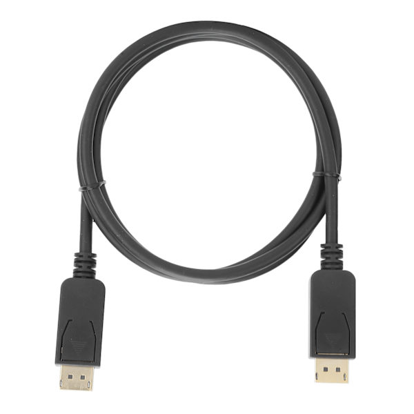 DP till DP-kabel Svart ABS-material Version 1.2 för datorskärmkonverter 4k 60hz 5 meter