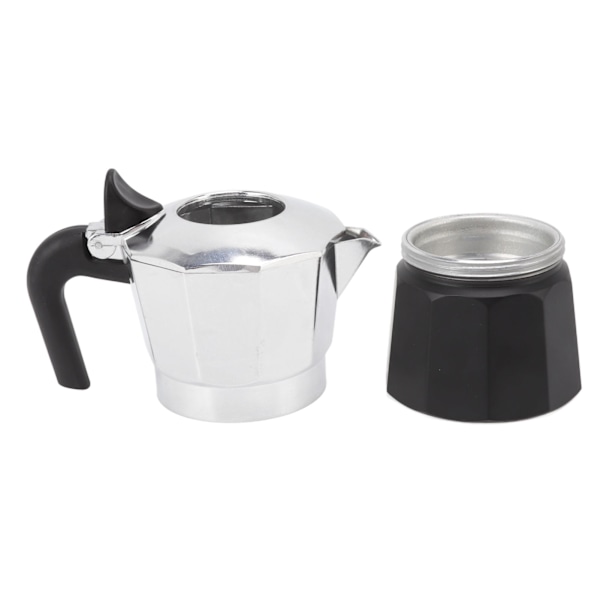 Dubbelventil Moka Pot Kaffebryggare Klassisk Åttahörnig Form Moka Kaffebryggare Hem Utomhus Caféverktyg