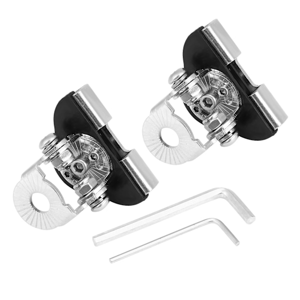 2 stk. Universal Jern Bil Motorhjelm LED Arbejdslys Beslag Off Road Arbejdslampe Monteringsholder