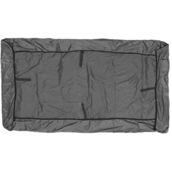 Takträdgårdssvingbänk för 2-3 personer, 191 x 120 cm, Grå