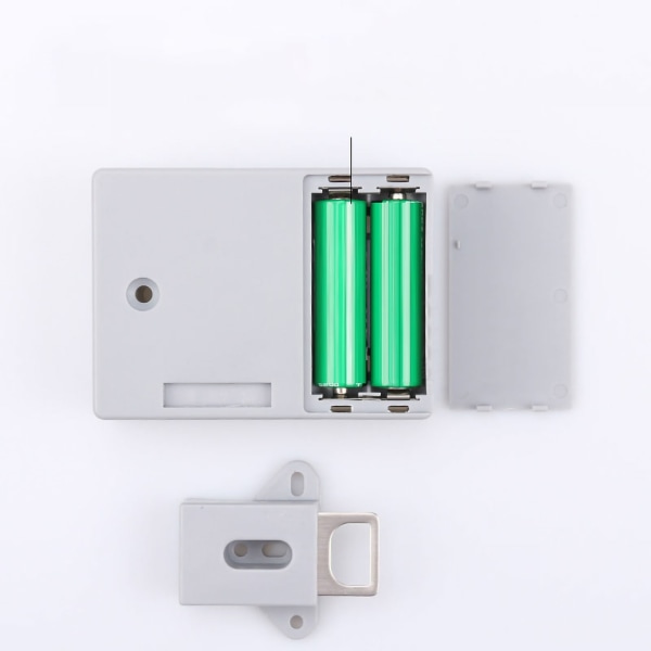 Intelligent Elektronisk Sensorlås Automatisk Låsning Sikkerhedsskab Ingen Boring ABS Smart Induktionslås