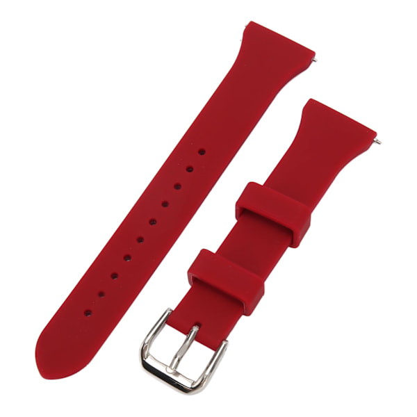 Reserve Sportsklokke Rem for Amazfit GTS 4 Hurtigutløsing Justerbar Silikon Klokke Rem for 20mm Brede Lugger Vinrød