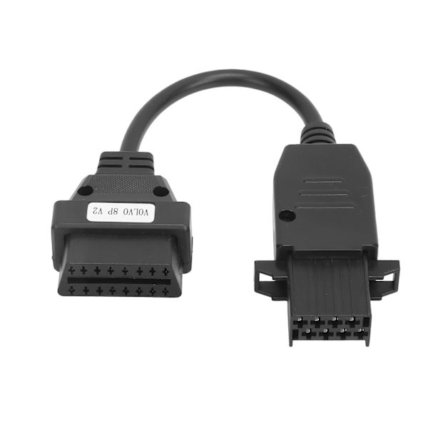 30 cm OBD2-diagnostikkabeladapter 8-polig till 16-polig plastskanningsverktygskabel för lastbilar