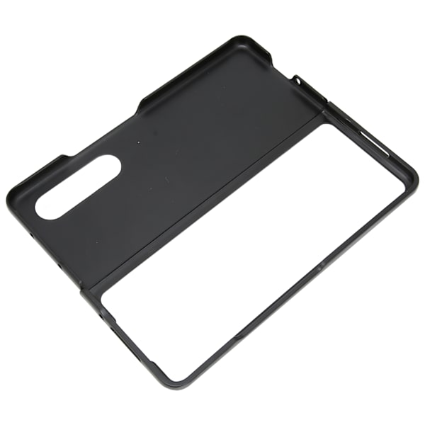 Fodral i konstläder för Galaxy Z Fold 3, reptåligt, vikbart skärmskydd, blått