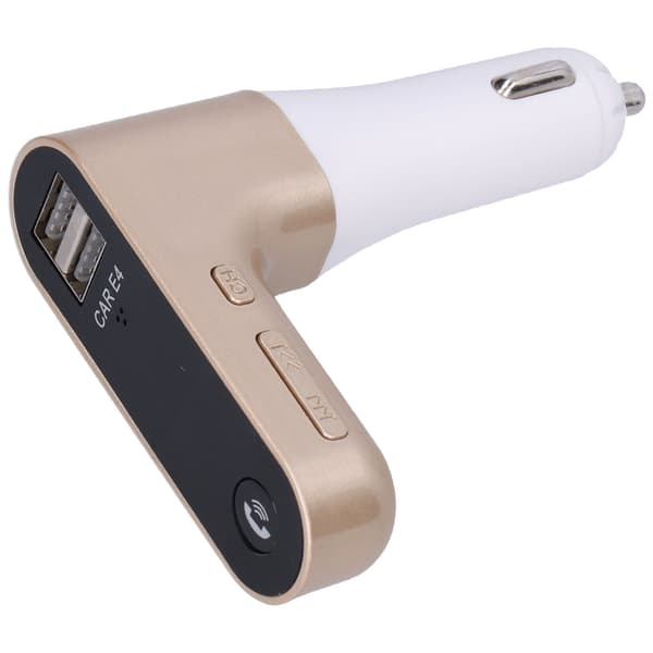 Bluetooth FM-sender håndfri samtale trådløs Bluetooth-adapter med automatisk avslåingsminnefunksjon for bil