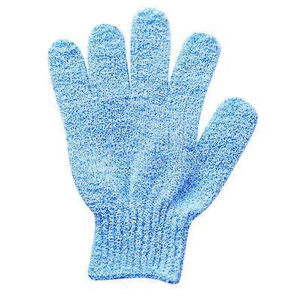 Exfolierande KroppsHandskar - 8 Par, Slumpmässiga Färger - Perfekt för Duschen, Spa och Kroppsskrubb, Tar Bort Döda Hudceller