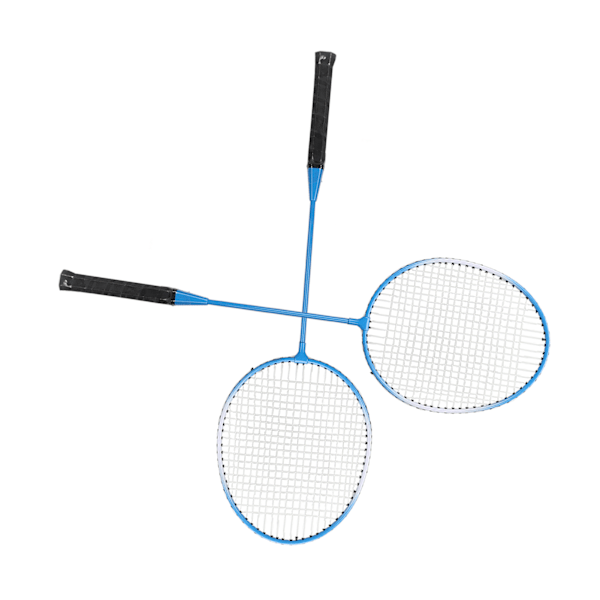 LEIJIAER Badminton Racket Offensiv Järnlegering Lätt Bekväm Grepp Sport Badminton Racket Blå
