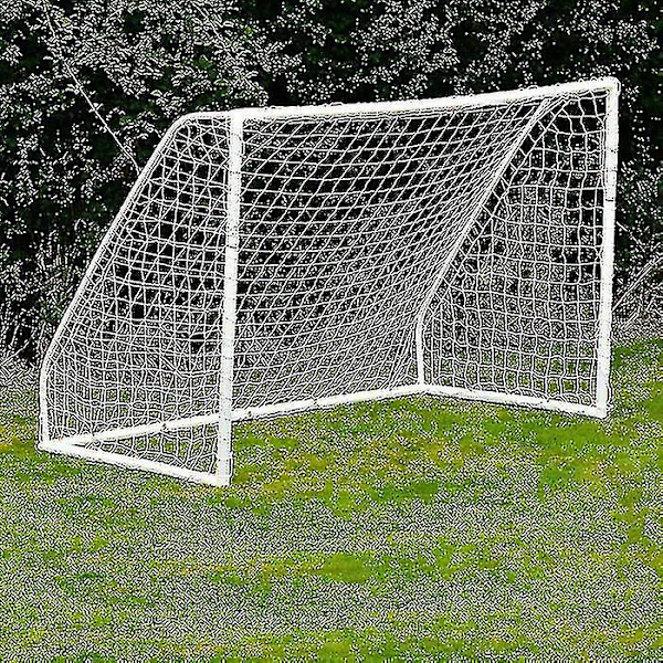 Jalkapalloverkko jalkapallomaalin tolppaan - Junior Sports Training (3 kokoa) 1,8m x 1,2m x 0,3m x 1m Cool White