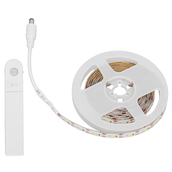 2,2yd bevegelsessensor LED-stripe lys 3 lysstyrker automatisk påslått bevegelsesaktivert sengelys