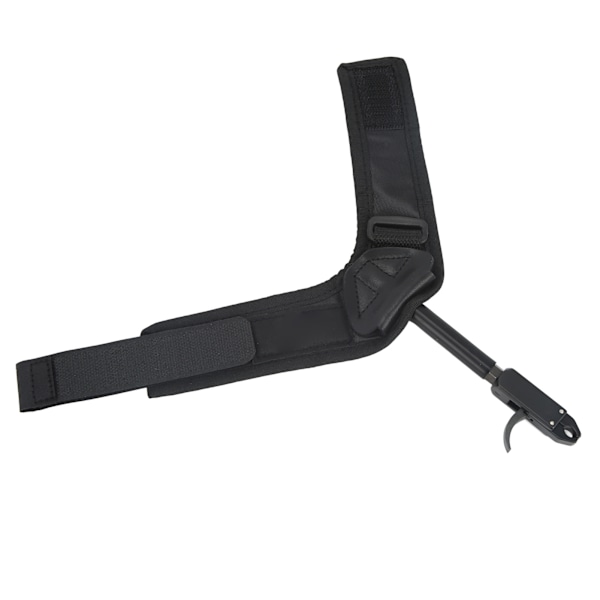 Bue caliper frigivelseshjælp aluminiumlegering neopren håndledsrem bueskydning tilbehør til jagt sort caliper hoved