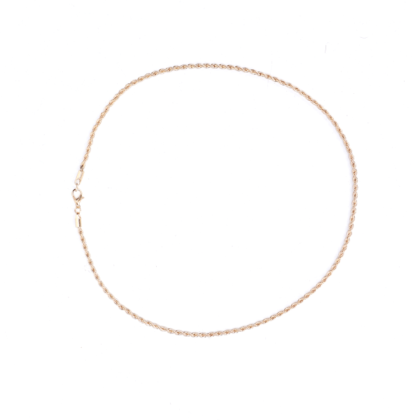Rostfritt stål nyckelbenskedja Halsband Golden Fashionable halsband Smycken (20 tum)