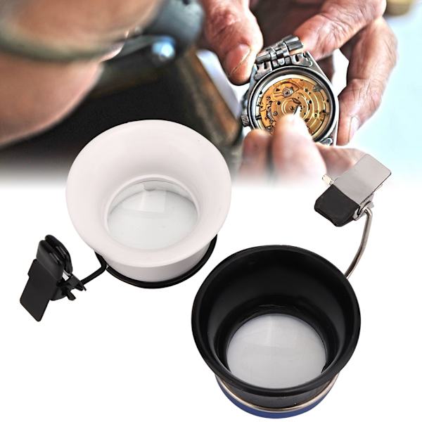 2st 5X 10X Watch Lupp Smycken Luppförstoringsglas Watch