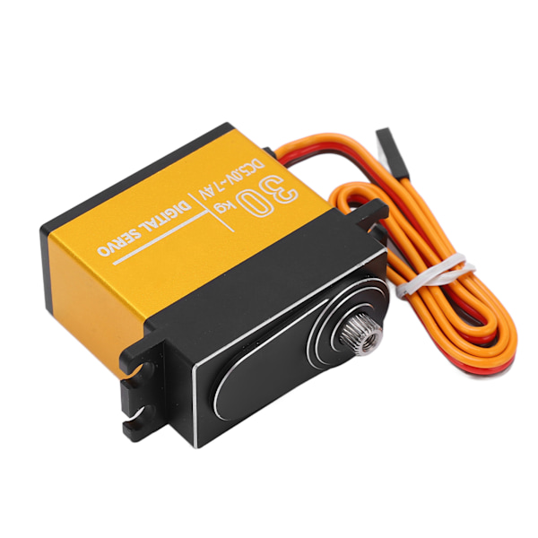 HOBBYFANS 2 Set 30kg Digital Servo RC Vattentät Metallväxel Servo för 1/8 1/10 RC Bil Båt RC Tillbehör Delar