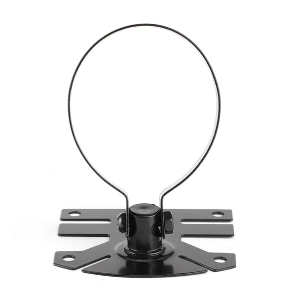 2 tommer/52 mm enkelthulls målerfeste brakett jernmålerholder bilombygging svart
