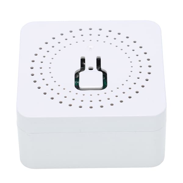 Mini ON/Off Controller Switch Smart WiFi Lysåbner Hvid APP Stemmestyring til Tuya 100‑240V 50/60Hz16A