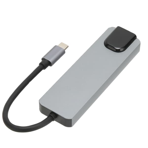 USB C -keskitin 5-in-1 USB3.0 87W PD-pikalataus Gigabit Ethernet USB C - High Definition Multimedia Interface USB C -sovitin