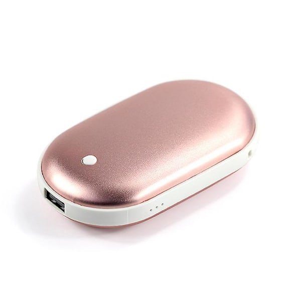 Kannettava USB-kädenlämmitin kaksisuuntaisella lämmityksellä, nopea lämmitys, virtapankki leirintään ja hiihtoon