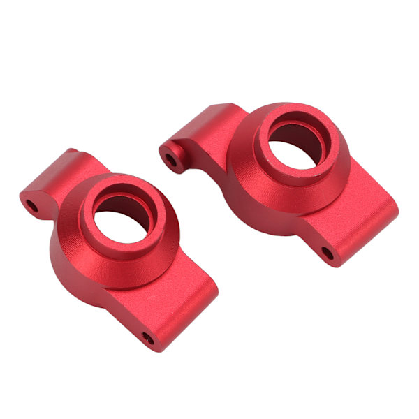 Aluminiumlegering Bakaxelhållare Metall Baknavhållare för TRAXXAS MAXX 1/10 89076 4 RC Biluppgraderingar Delar Tillbehör Röd