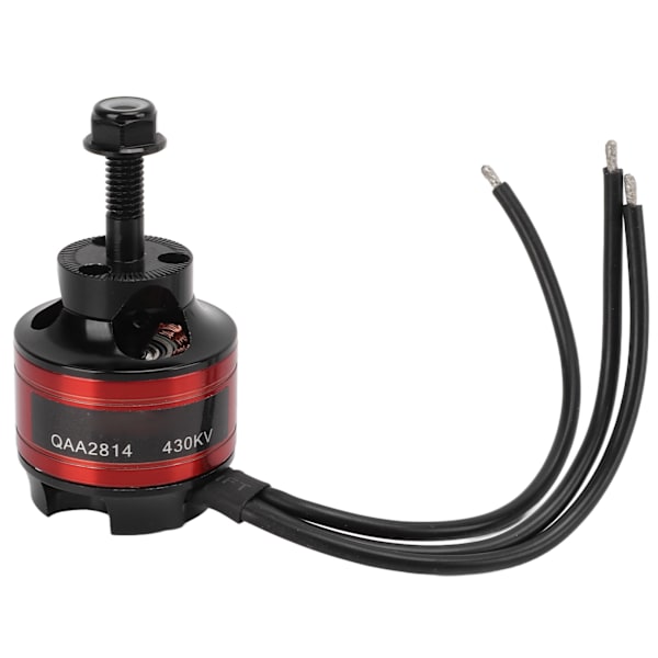 QA2814 430KV harjaton moottori, suorituskykyinen 14-napainen harjaton moottori RC-lentokoneen kiinteään siipeenCW