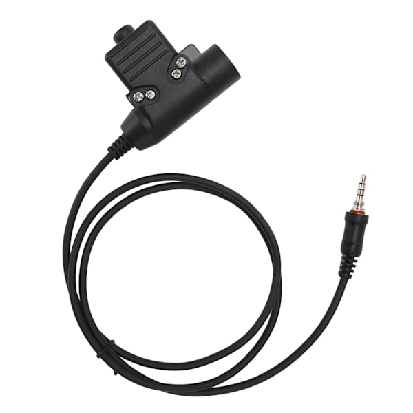 Walkie Talkie Headset Adapter Press Typ Kompakt Säker anslutning för Yaesu Vertex VX-6R VX-7R VX-6E VX-7E